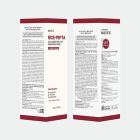 NACIFIC Rice Pepta Collagen Peel-Off delivers smooth, glass-like skin.