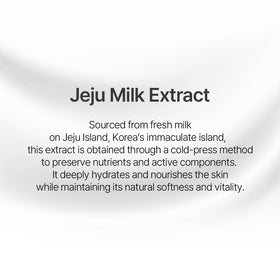 Nacific UYU Cream Toner texture close-up highlights milky consistency for smooth skin.