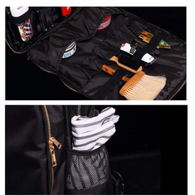 NADAENMF barber bag organizer internal compartments keep tools neatly separated.