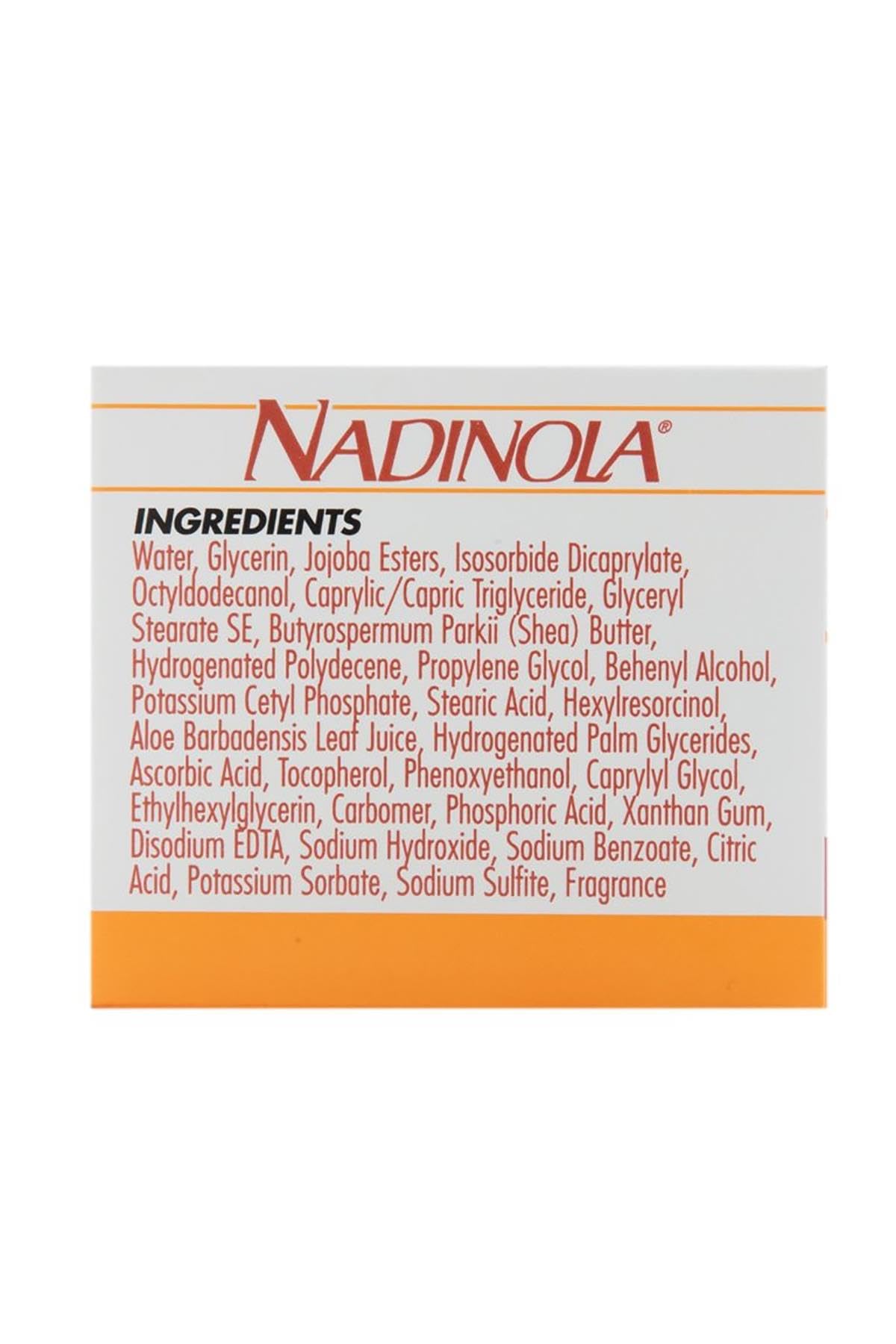 Nadinola Fade Cream application on arm demonstrates easy daily care and hydration