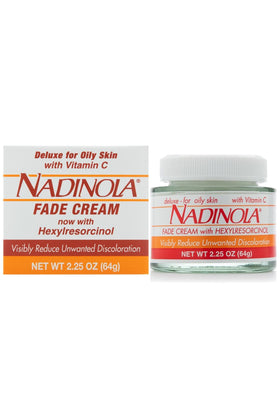 Nadinola Fade Cream for oily skin, front view, promoting a hydrated, balanced complexion