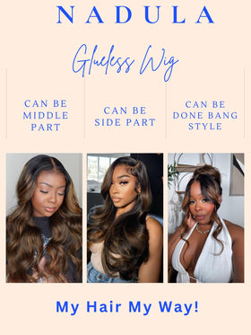 Nadula Brazilian virgin hair wig ready to style.