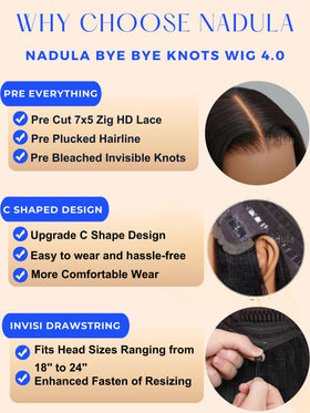 Nadula natural black color blends with real hair for daily use.