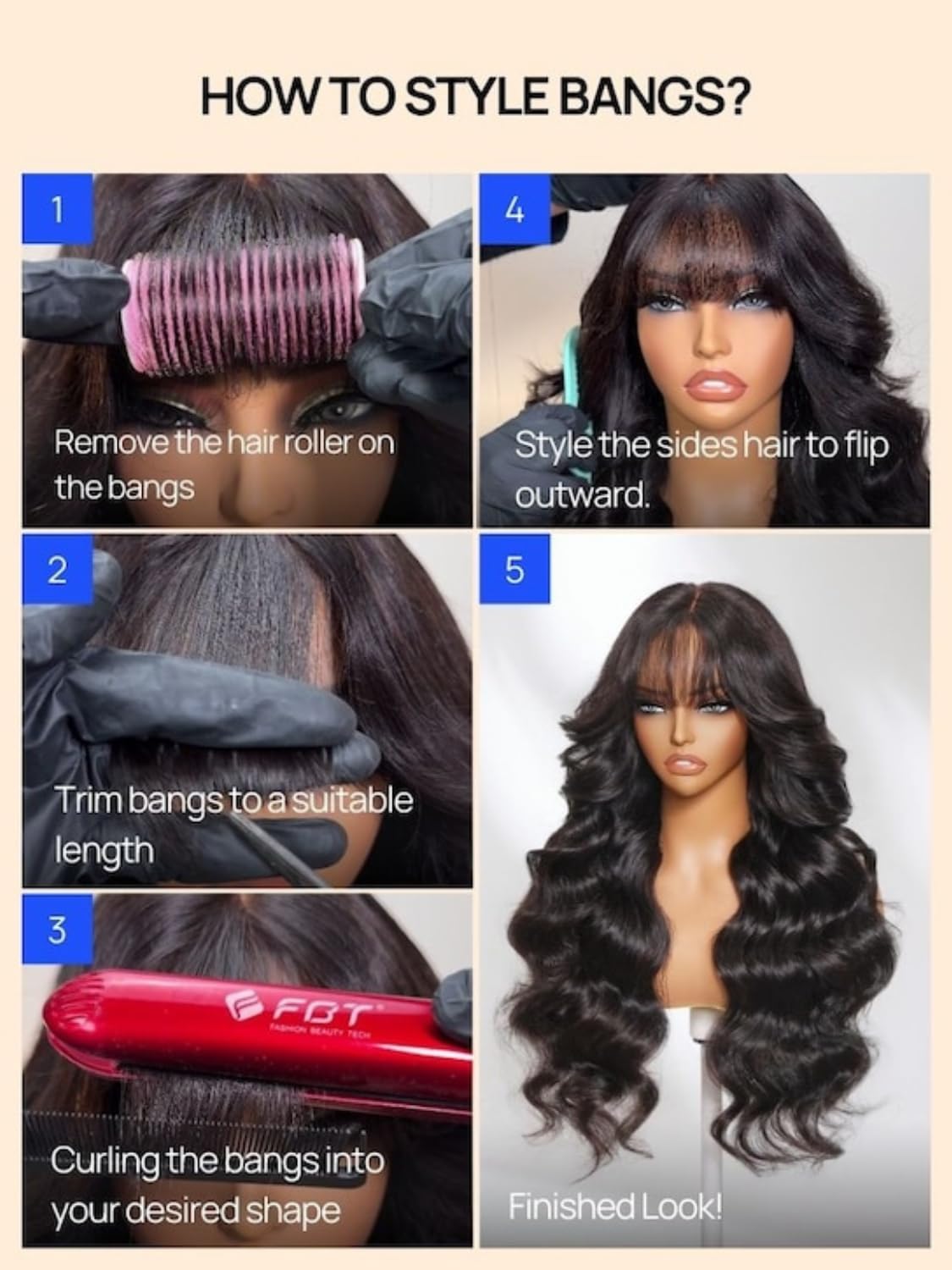 Nadula ready-to-wear loose wave wig for quick styling