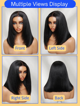 Nadula Yaki straight bob with 180% density adds fullness without heaviness.