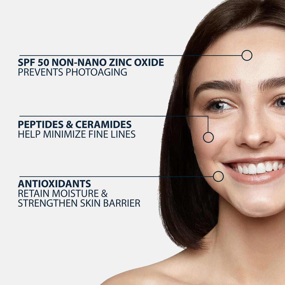 NAELI tinted moisturizer applying demonstrates quick-absorbing sunscreen with subtle coverage