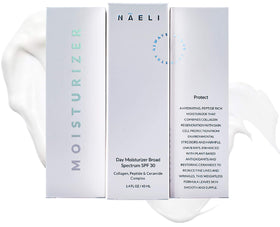 NAELI Clean ingredients paraben-free packaging communicates reef-friendly safety
