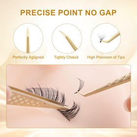 NAGARAKU tweezers in protective box for safe storage.