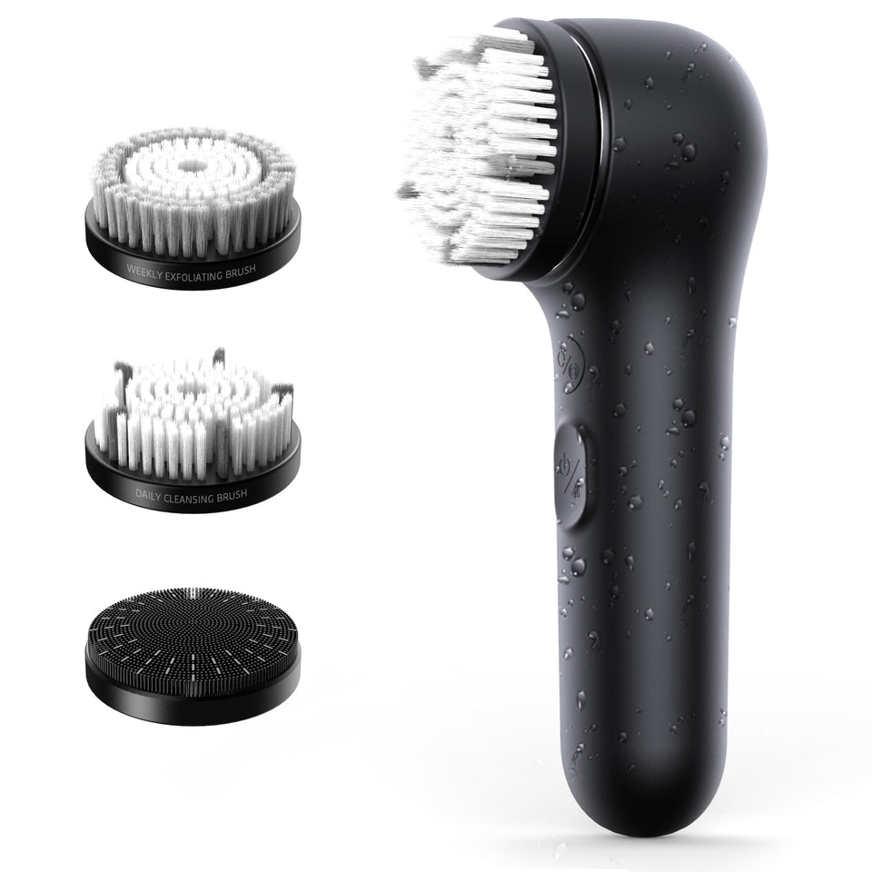 NågraCoola premium facial cleansing brush heads for deep cleansing and gentle exfoliation.