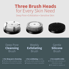 NågraCoola waterproof face scrubber for use in shower and sink.