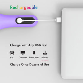 Compact travel-friendly design of NågraCoola CLIE in violet