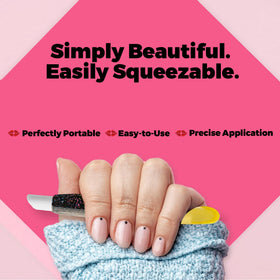Compact hydration pen for nails on the go by Nail Care Headquarters.