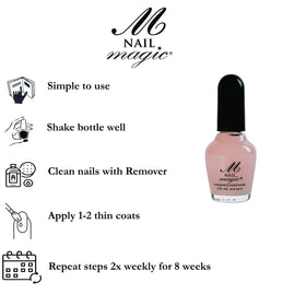Nail Magic damaged nails repair highlights nourishing conditioning for growth
