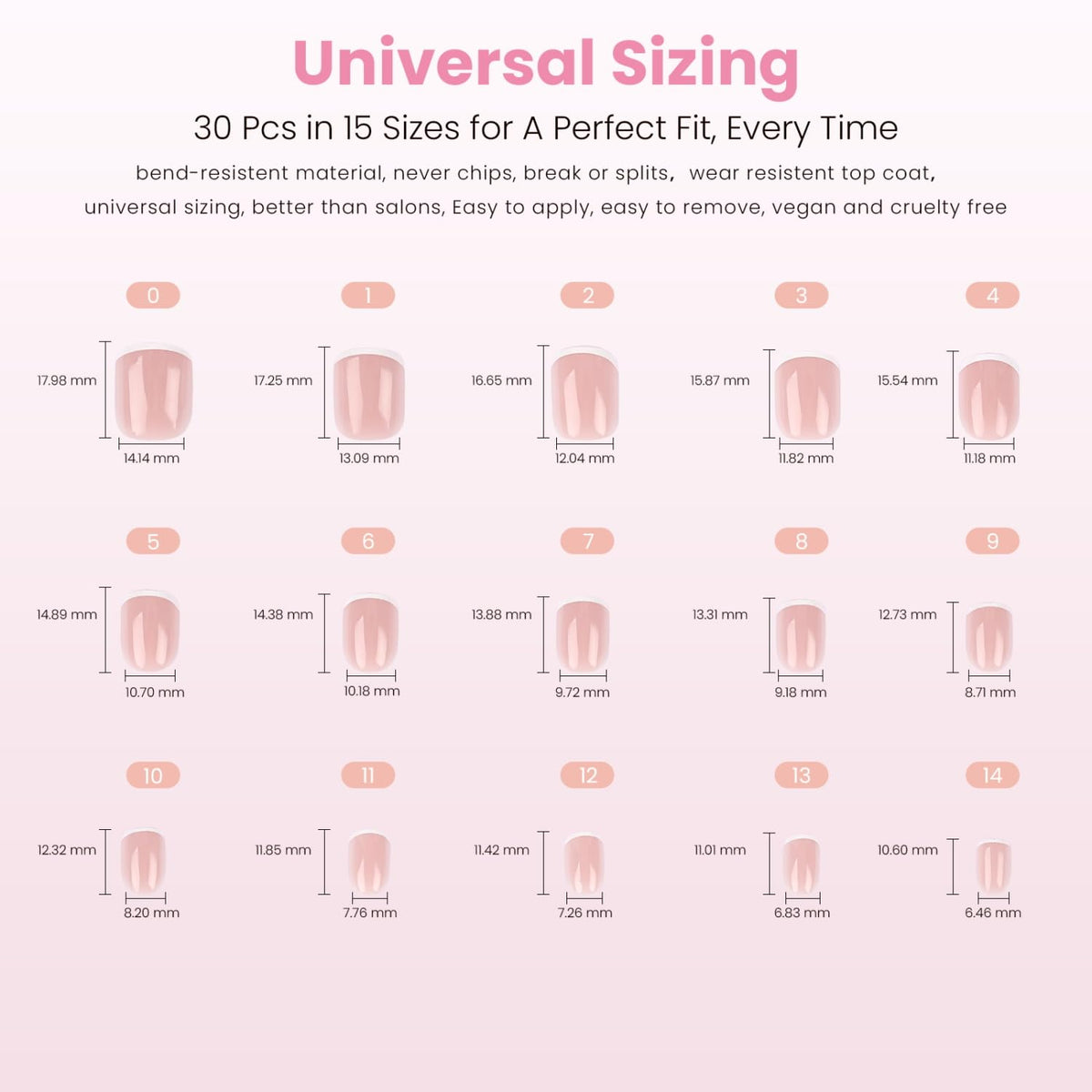 Application tools photo highlights steps for an at-home manicure.