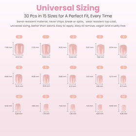Application tools photo highlights steps for an at-home manicure.