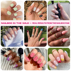 Nailboo file and buffer set for shaping and finishing like a pro.
