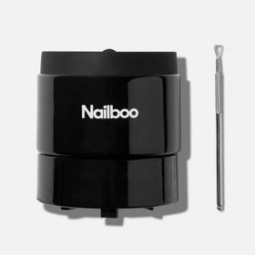 Nailboo Magic Soak Bowl top view showing compact design for at-home manicures