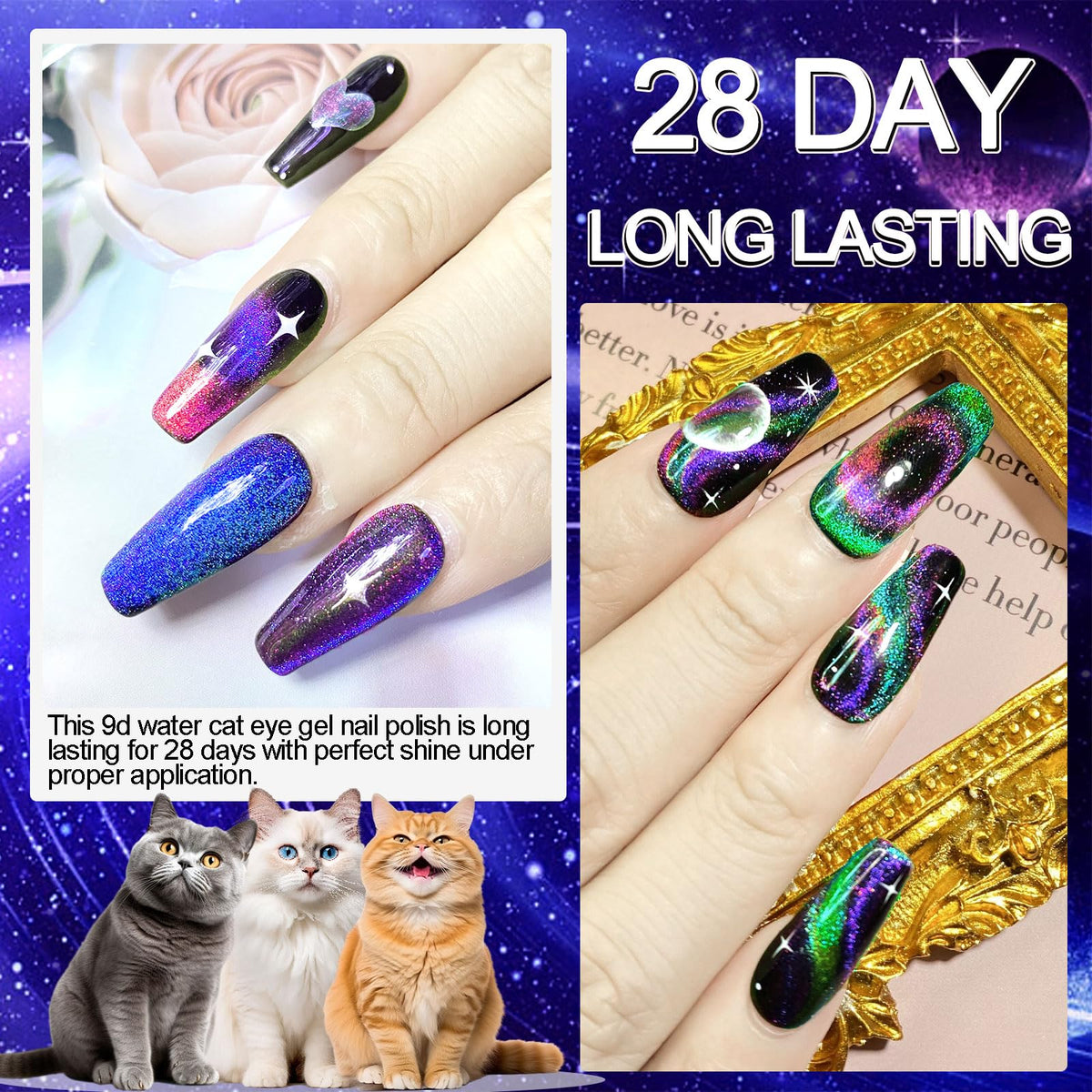 NAILGIL magnetic stick for creating dramatic cat-eye effects at home.