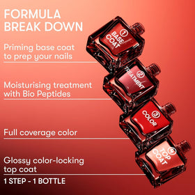 Nails.INC long wear up to 6 days on busy weeks.