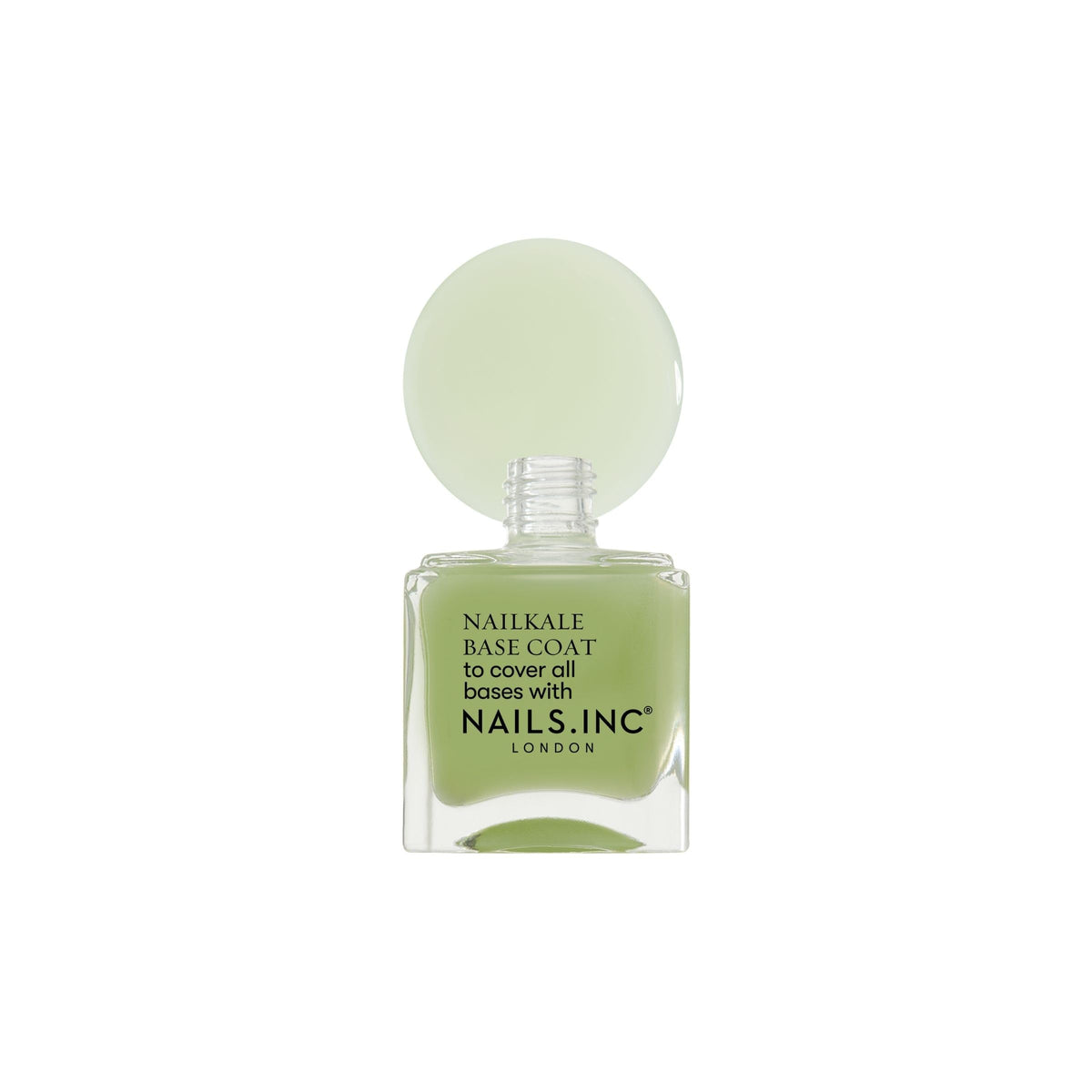 Plant Power Base Coat clear base highlights a clean foundation for polish
