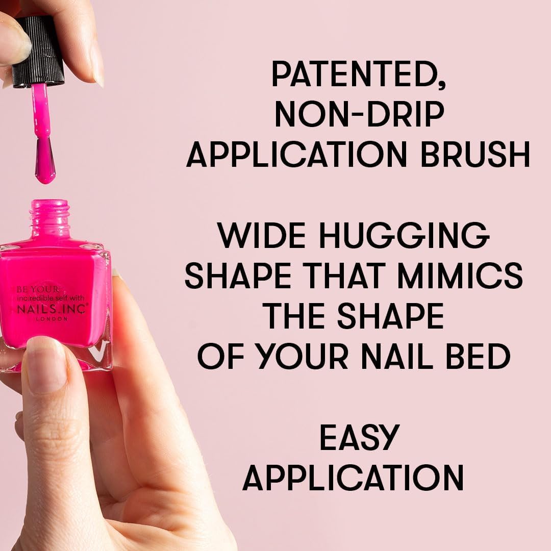 Nails Inc Plant Power Base Coat promotes a glossy naked-nail look