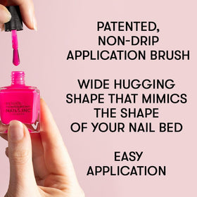 Nails Inc Plant Power Base Coat promotes a glossy naked-nail look