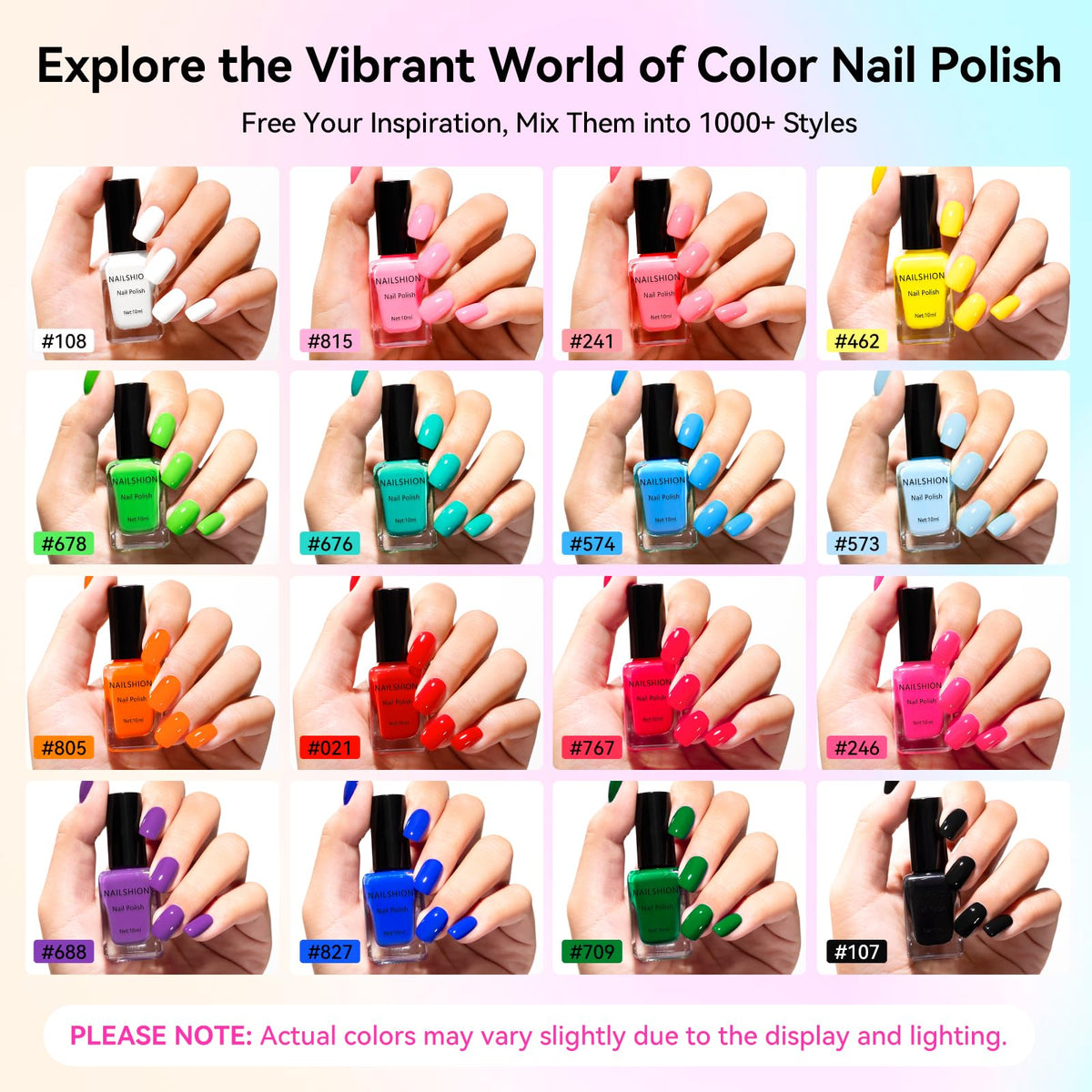 Nailshion base coat 10ml protects nails and boosts adhesion