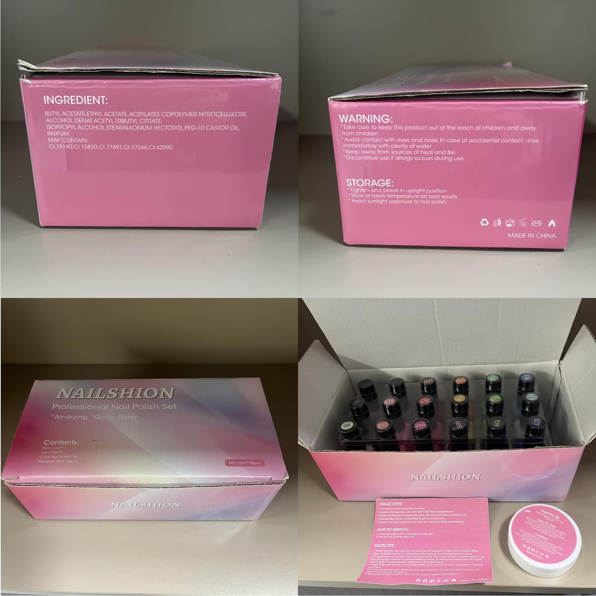 Nailshion gift-ready nail polish kit makes a thoughtful present.