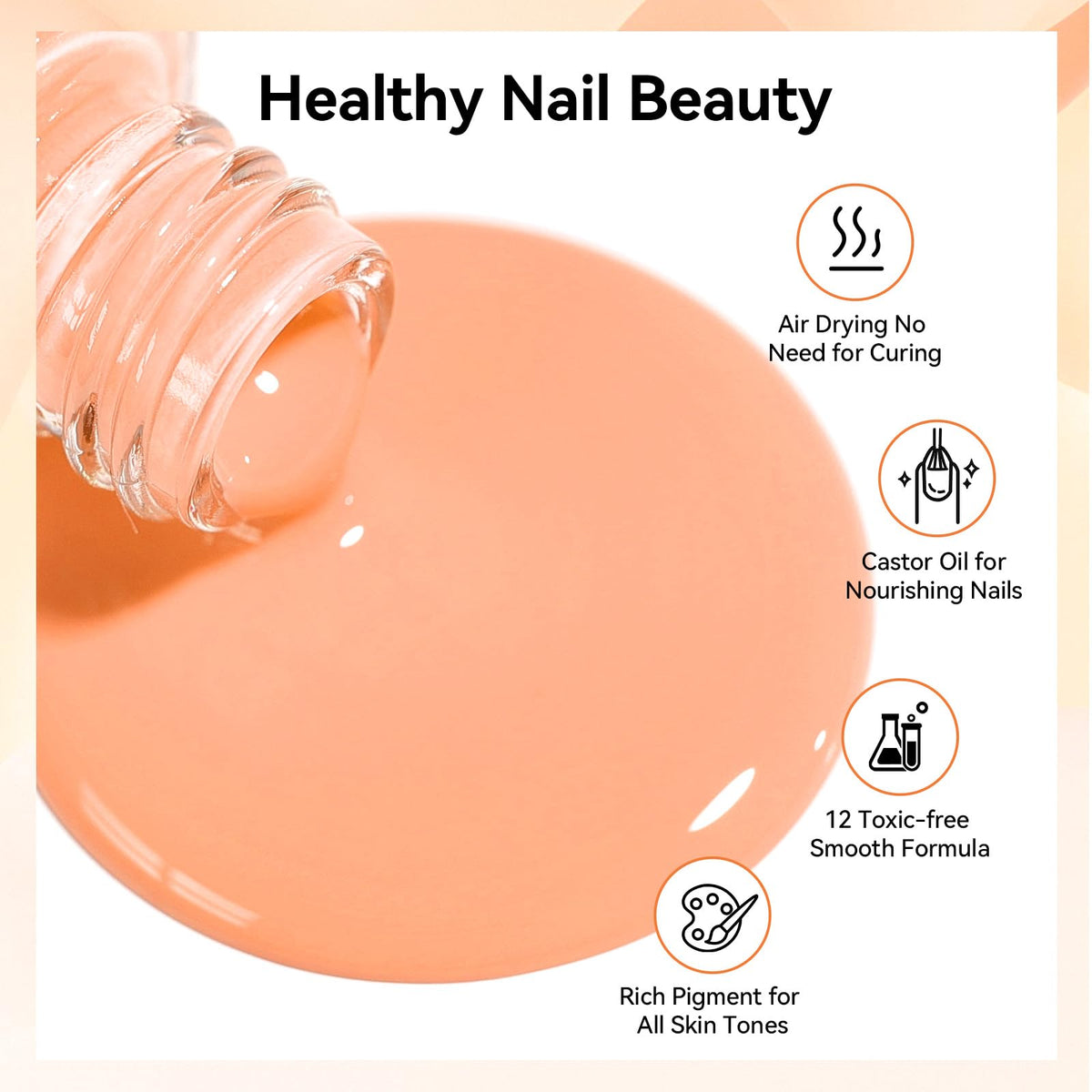 Nailshion remover pads pack for quick, clean polish removal.