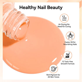 Nailshion remover pads pack for quick, clean polish removal.