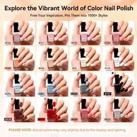 Nailshion top coat bottle adds lasting shine and chip resistance.