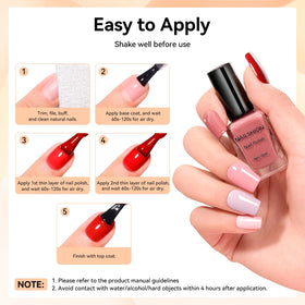 Nailshion travel-size 10ml bottle fits easily in bags.