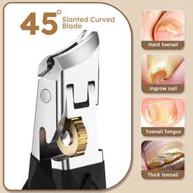 Nailysor extended handle 3in grip for better leverage and comfort