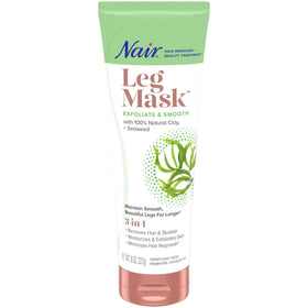 Pack-of-two Nair Leg Mask ready for routine leg care.
