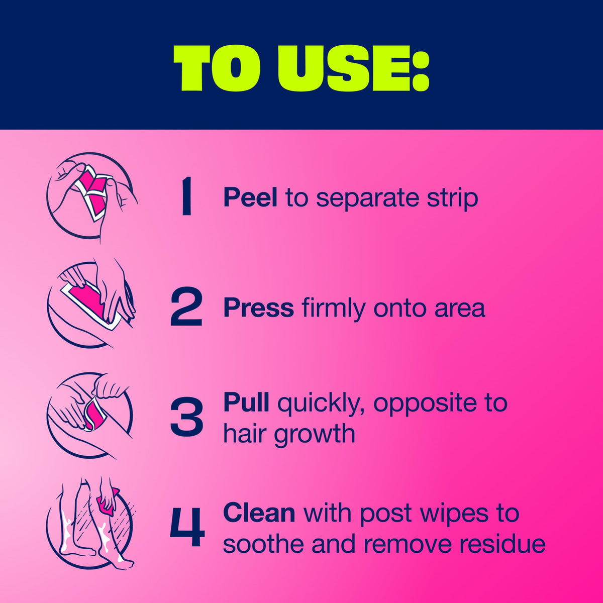 Dermatologist-tested formula trusted for at-home waxing.