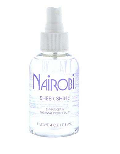 Nairobi damp hair preparation shows easy application before drying.