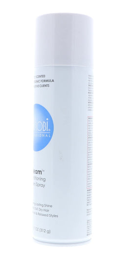 Nairobi Gleam on hair before styling revives dull strands.