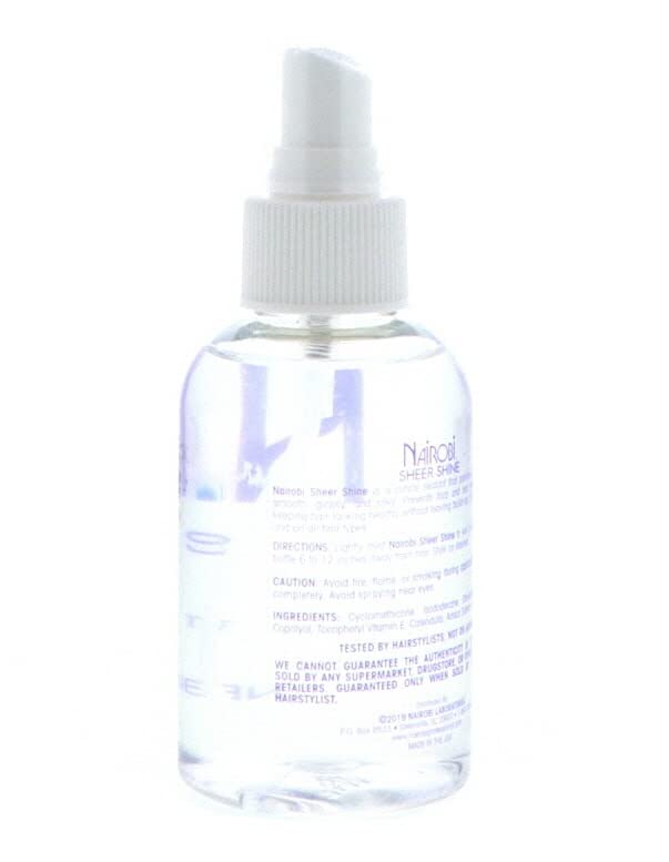 Nairobi Hair gloss finish on strands suggests subtle radiance.