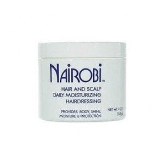 Nairobi Hair & Scalp Daily Moisturizing Cream bottle for daily hydration and soft shine.