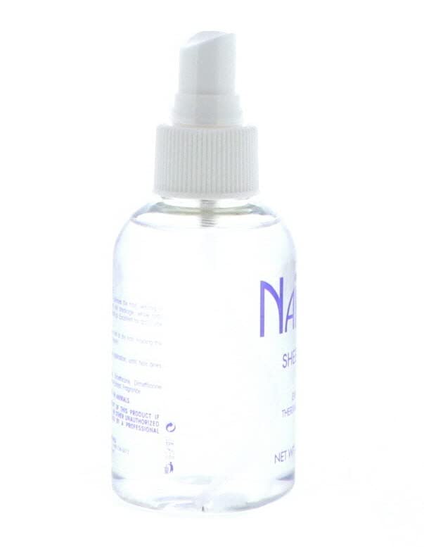 Nairobi heat protection formula image hints at safeguarding while styling.
