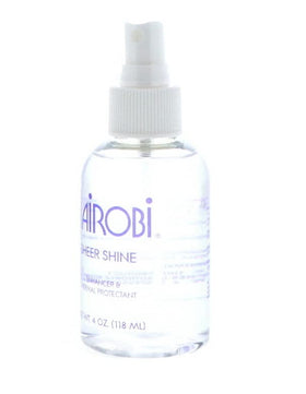 Nairobi Sheer Shine gloss application detail highlighting easy, quick styling.