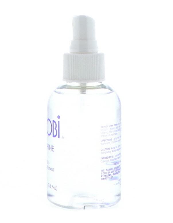 Nairobi Thermal Protectant 4oz bottle ready for heat styling sessions.
