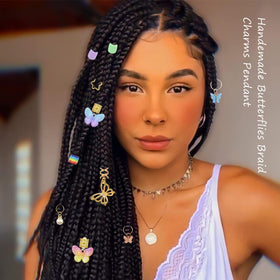 NAISKA lightweight butterfly charms resist fading for lasting shine.