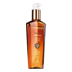 Naissant Elixir Argan Oil Hair Treatment bottle close-up for smooth application and frizz control