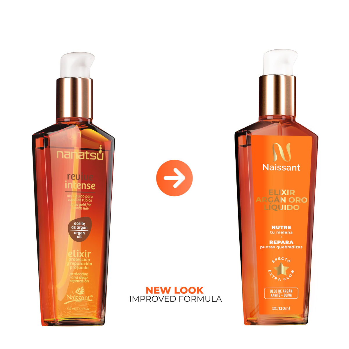 Naissant Elixir Argan Oil Hair Treatment frizz control on hair