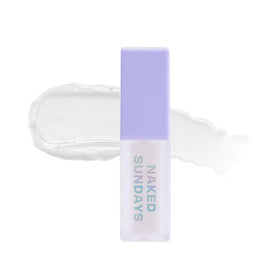 Naked Sundays SPF50 Glow & Go Lip Oil bottle close-up highlighting sun protection