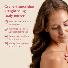 Nakery body lotion for neck-to-toe firming and lift.