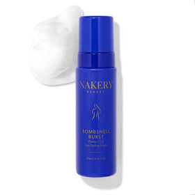Nakery Bombshell Burst bottle pour shows premium styling foam for instant lift