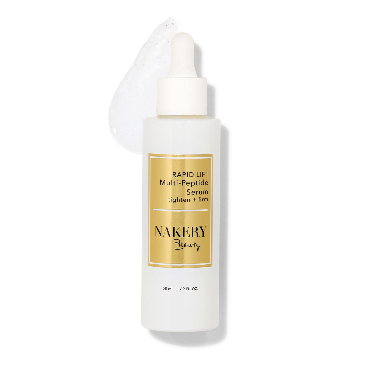 Nakery Collagen Peptide Serum bottle with pump for easy daily application