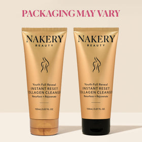 Nakery packaging jar conveys premium aesthetics with travel-friendly design.